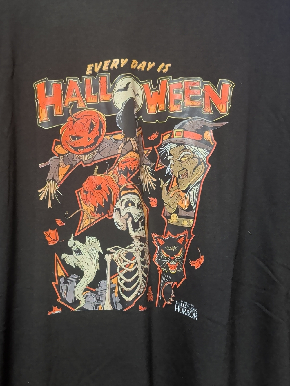 Everyday is Halloween - black